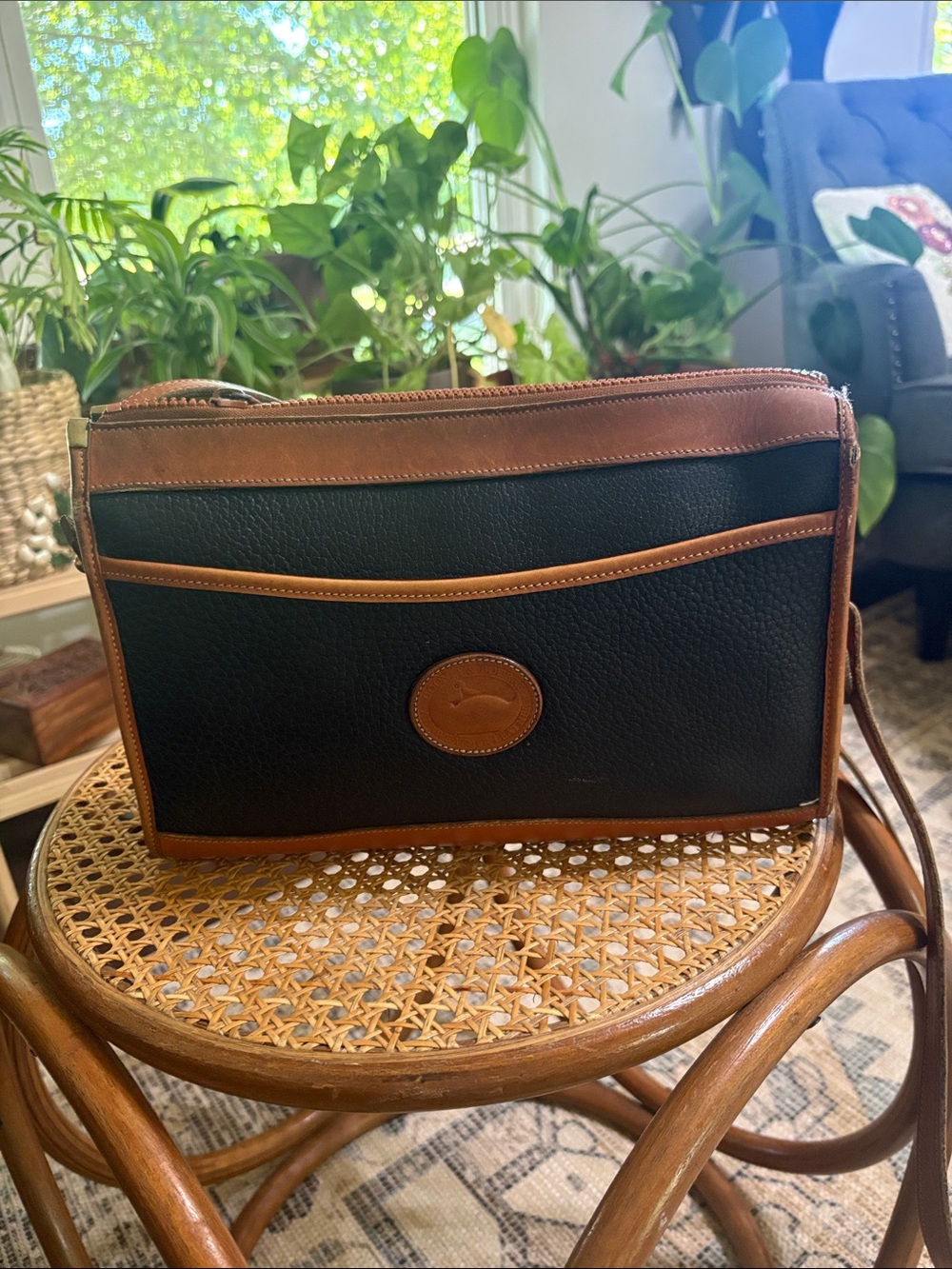 Vintage Dooney & Bourke all weather leather bag